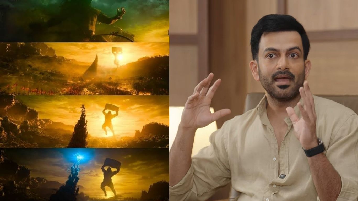 90 takes for one shot prithviraj shares shocking detail from rajamoulis varanasi