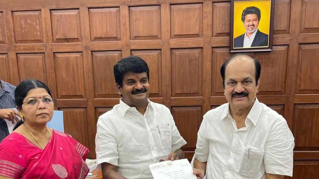 Vijayabaskar Resigns