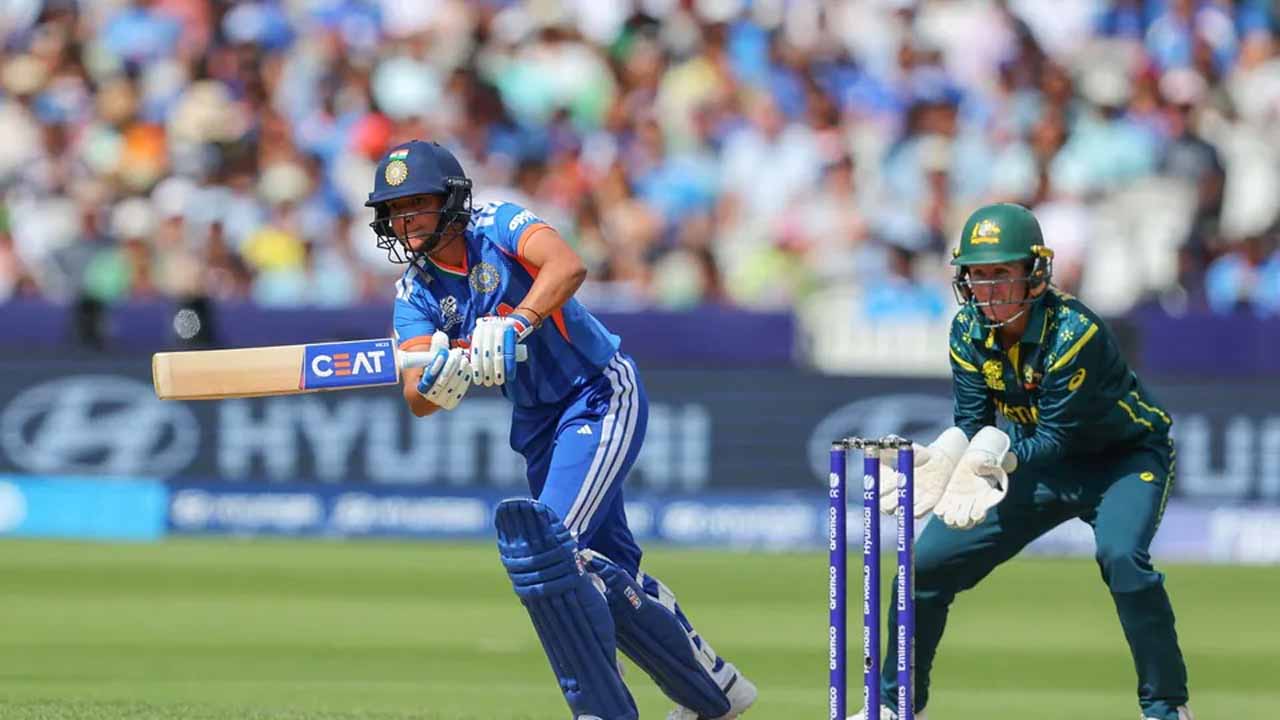 womens t20 world cup india set 171 runs target for australia harmanpreet kaur fifty