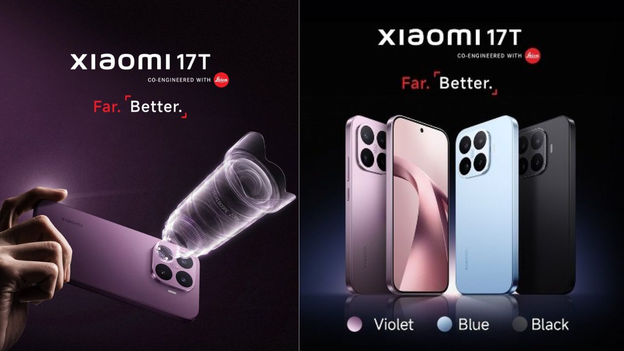 xiaomi 17t launched in india leica cameras 6500mah battery 120hz amoled display and dimensity 8500 ultra