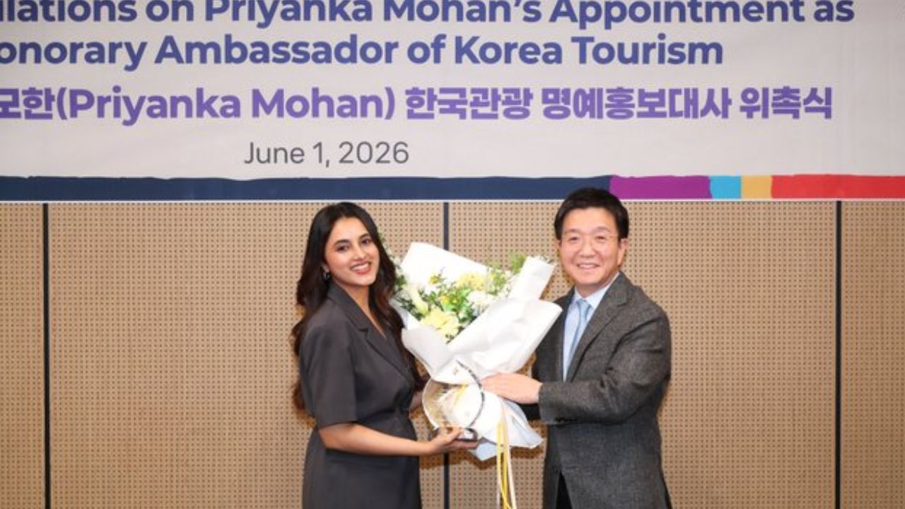 Priyanka Mohan: గ్లోబల్ లెవెల్లో పవన్ కళ్యాణ్ బ్యూటీ రచ్చ.. కొరియా పర్యాటక రంగానికి బ్రాండ్ అంబాసిడర్‌గా ప్రియాంక మోహన్!