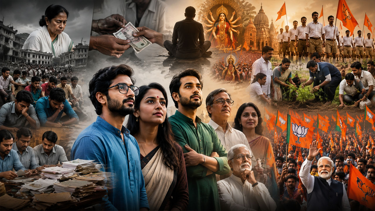 why bengal bhadralok shifted from secularism to bjp hindutva politics