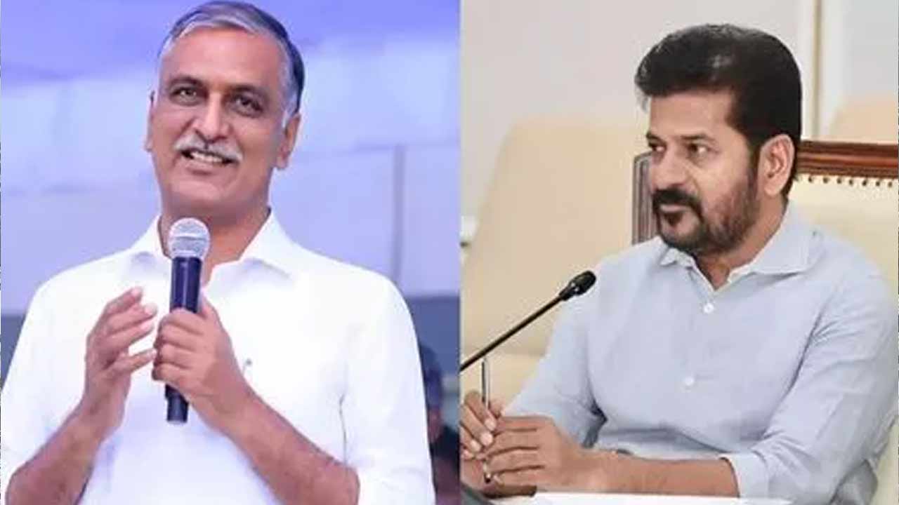 harish rao challenges revanth reddy on farmer promises