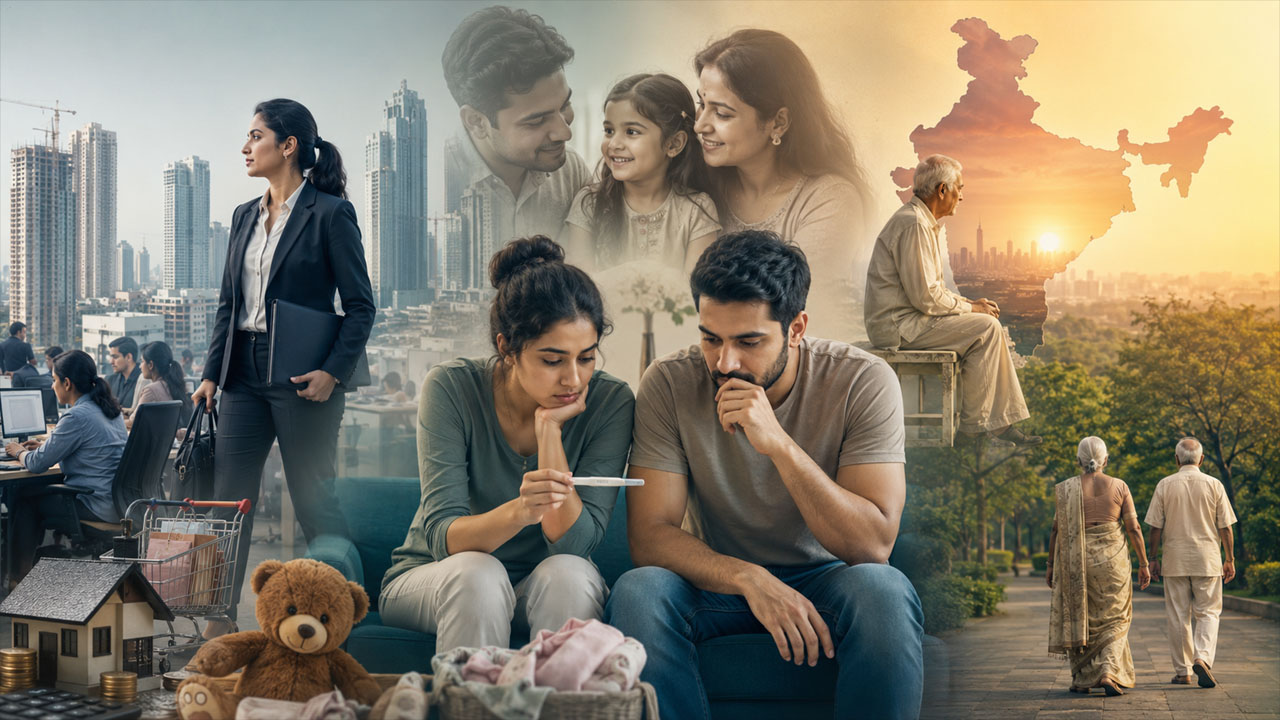 India Fertility Rate: యువ భారత్‌కు వృద్ధాప్య గండం.. పిల్లల్ని కనాలంటేనే ఎందుకు భయపడుతున్నారు?