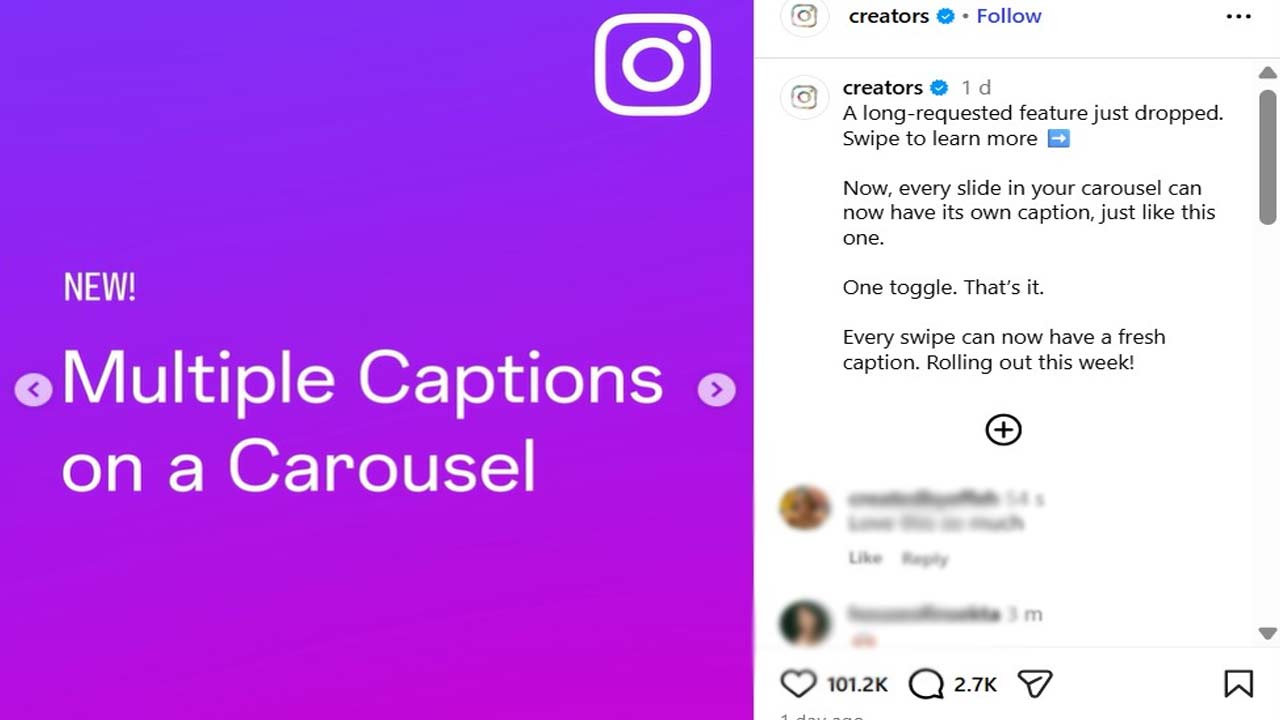 Instagram: ఇన్‌స్టాగ్రామ్‌లో కొత్త ఫీచర్.. కంటెంట్ క్రియేటర్లకు మరింత ప్రయోజనం