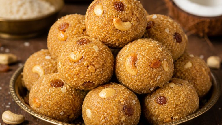 Bellam Rava Laddu: నోట్లో వేస్తే కరిగిపోవాల్సిందే! 10 నిమిషాల్లో హెల్తీ ‘బెల్లం రవ్వ లడ్డు’.. వంటరాని వాళ్లు కూడా ఈజీగా చేయొచ్చు!