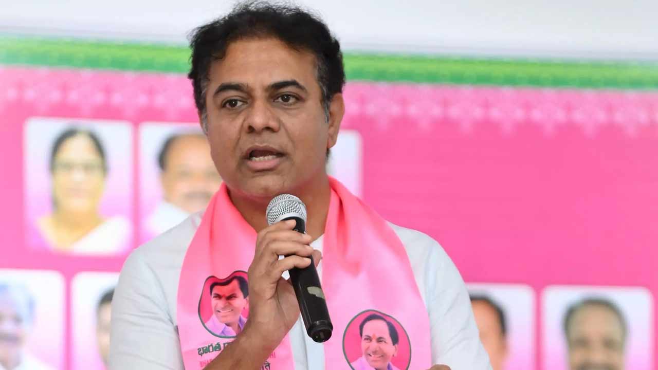 ktr maheswaram brs meeting congress criticism