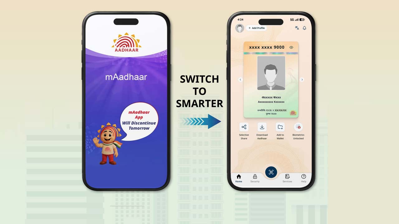 maadhaar app discontinued download new aadhaar app today check features data transfer process