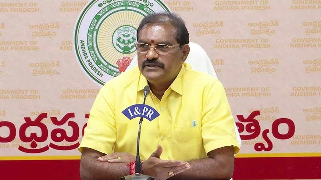 nimmala rama naidu counter to jagan on veligonda project