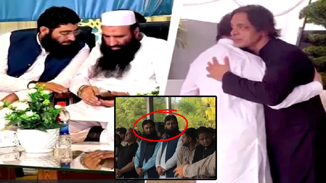 shoib akhtar brothers funeral video terror links lashkar e taiba controversy