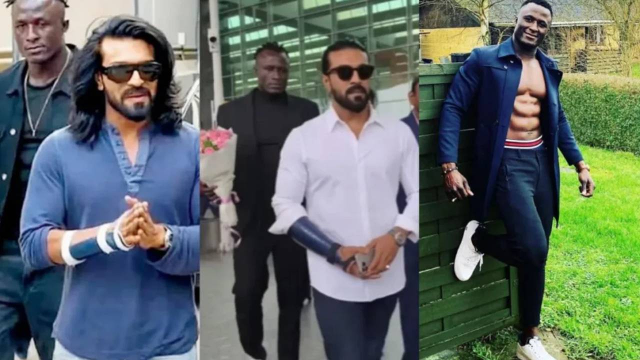 Ram Charan Body Gaurd : రామ్ చరణ్ బాడీ గార్డుకు బాడీ గార్డులు.. ఇది కదా క్రేజ్ అంటే!
