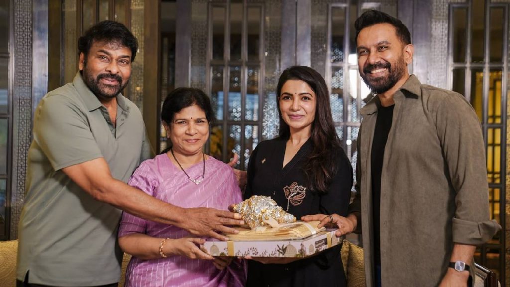 Samantha Raj Nidimoru Chiranjeevi
