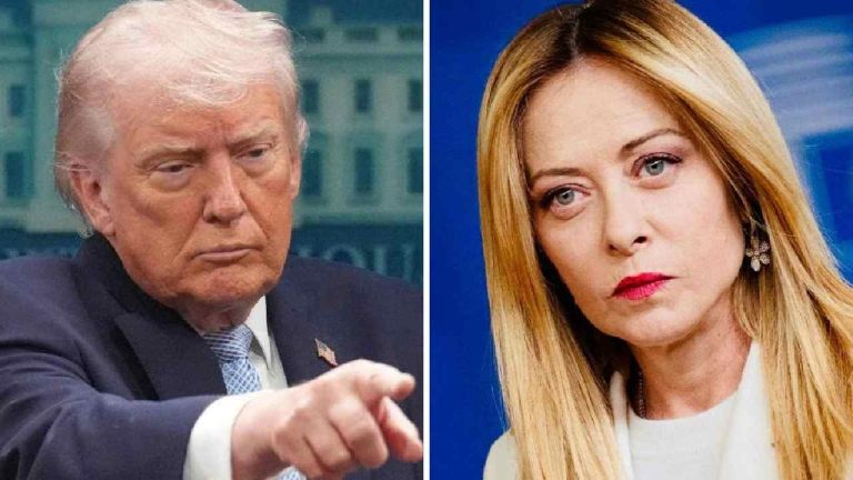 Trump-Meloni: ట్రంప్-మెలోని మధ్య ముదిరిన ‘‘ఫోటో’’ వివాదం..