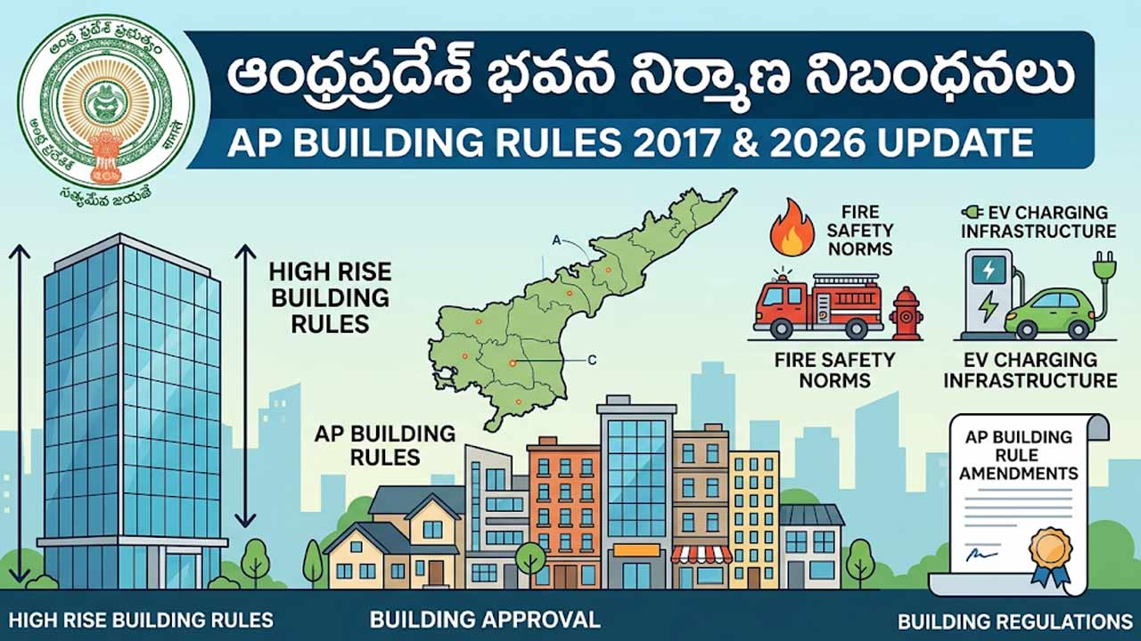 AP Building Rules: ఏపీ సర్కార్‌ గుడ్ న్యూస్.. బిల్డింగ్ రూల్స్‌లో భారీ మార్పులు.. అమల్లోకి కొత్త నిబంధనలు..