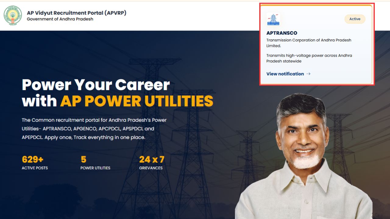 APTRANSCO Recruitment: నిరుద్యోగులకు గుడ్ న్యూస్.. APTRANSCOలో 200 AEE ఉద్యోగాలు.. రూ.2.08 లక్షల వరకు జీతం.!
