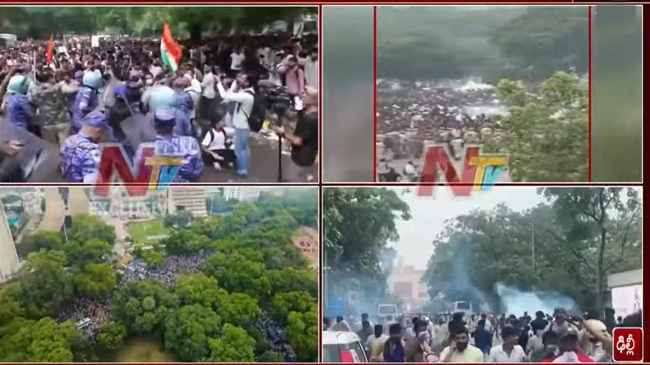 CJP Parliament March: ఢిల్లీలో టెన్షన్‌.. టెన్షన్‌.. పార్లమెంట్‌ వరకు దూసుకెళ్లిన CJP కార్యకర్తలు..