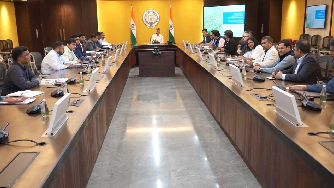 chandrababu naidu reviews amaravati 2 0 integrated master plan for world class capital