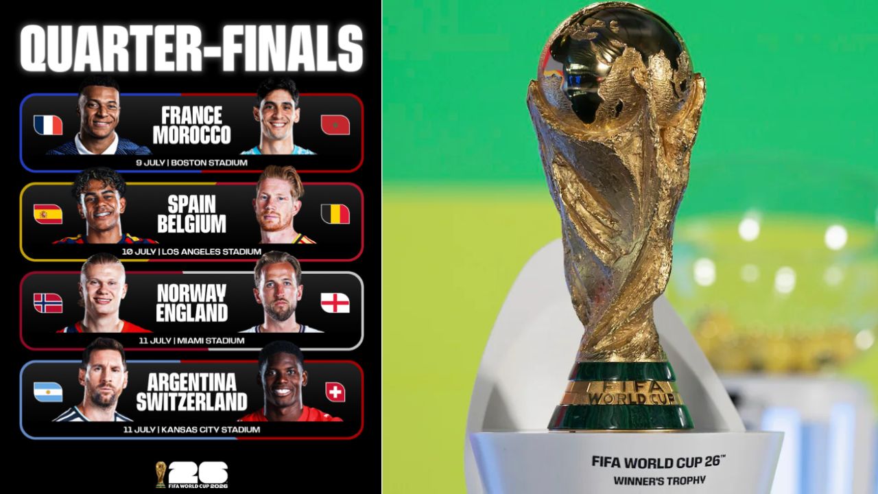 FIFA World Cup 2026లో అసలైన పోరు మొదలు.. చివరి ఎనిమిది జట్ల షెడ్యూల్ ఇదే.!