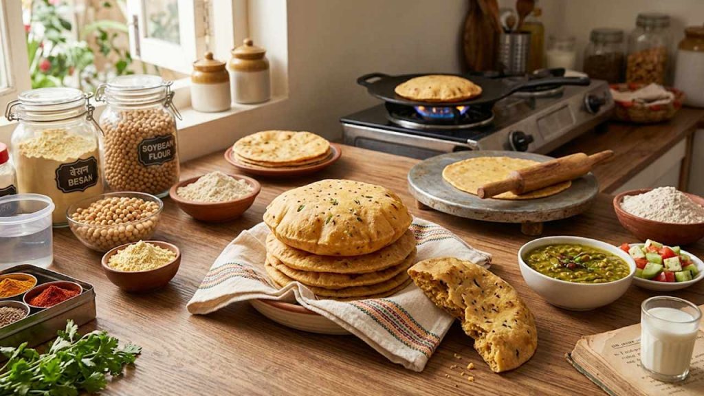 High Protein Roti