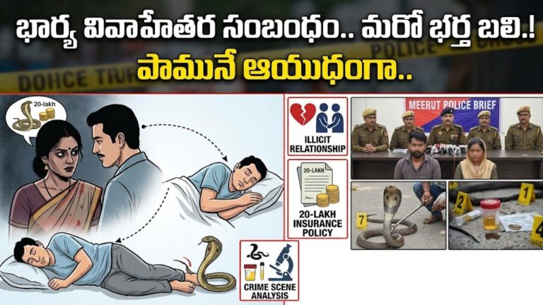 Illicit Relationship: భార్య వివాహేతర సంబంధం.. మరో భర్త బలి.! పామునే ఆయుధంగా..