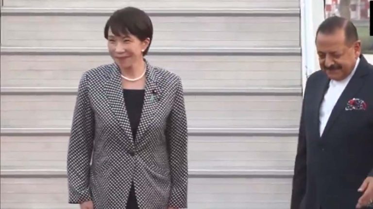 Sanae Takaichi: ఢిల్లీ చేరుకున్న జపాన్ ప్రధాని సనే తకైచి.. 3 రోజులు పర్యటన