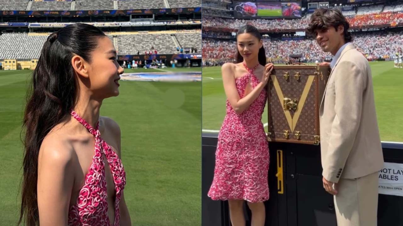jung ho yeon squid game star becomes first korean actor to unveil fifa world cup trophy