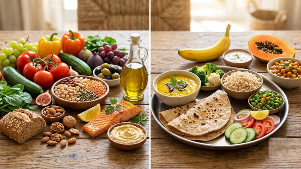 Mediterranean Diet Vs India