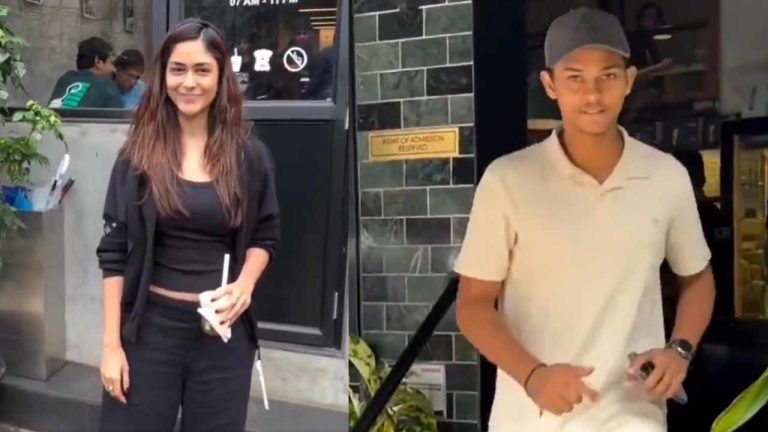Mrunal Thakur and Yashasvi Jaiswal: మృణాల్ ఠాకూర్–యశస్వి జైస్వాల్ డేటింగ్..! వైరల్ వీడియోతో మొదలైన కొత్త చర్చ..