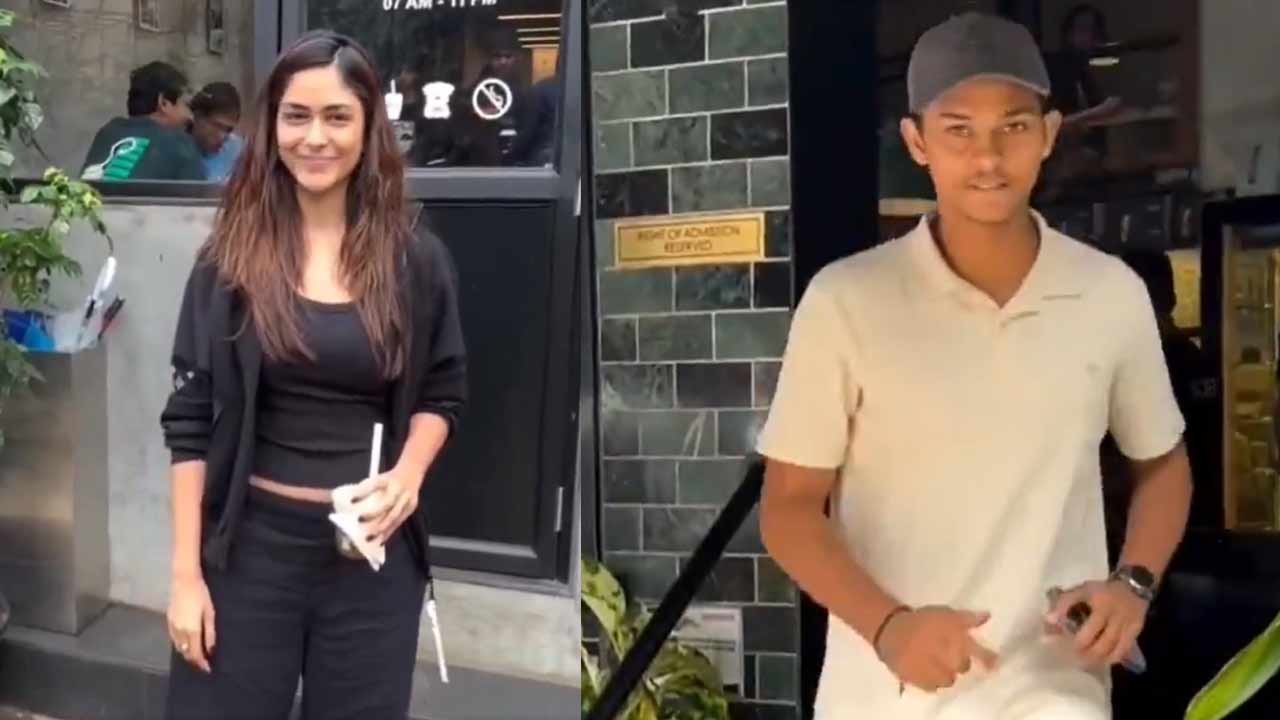 Mrunal Thakur and Yashasvi Jaiswal: మృణాల్ ఠాకూర్–యశస్వి జైస్వాల్ డేటింగ్..! వైరల్ వీడియోతో మొదలైన కొత్త చర్చ..