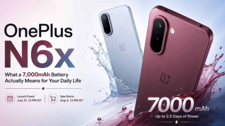 7,000mAh బ్యాటరీ, 120Hz డిస్‌ప్లేతో వచ్చేస్తున్న బడ్జెట్ ఫోన్ OnePlus N6x.!