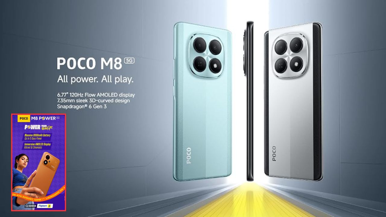 8,000mAh బ్యాటరీ, AMOLED డిస్ప్లేతో లాంచ్ కు ముహూర్తం ఫిక్స్ చేసిన POCO M8 Power 5G.!