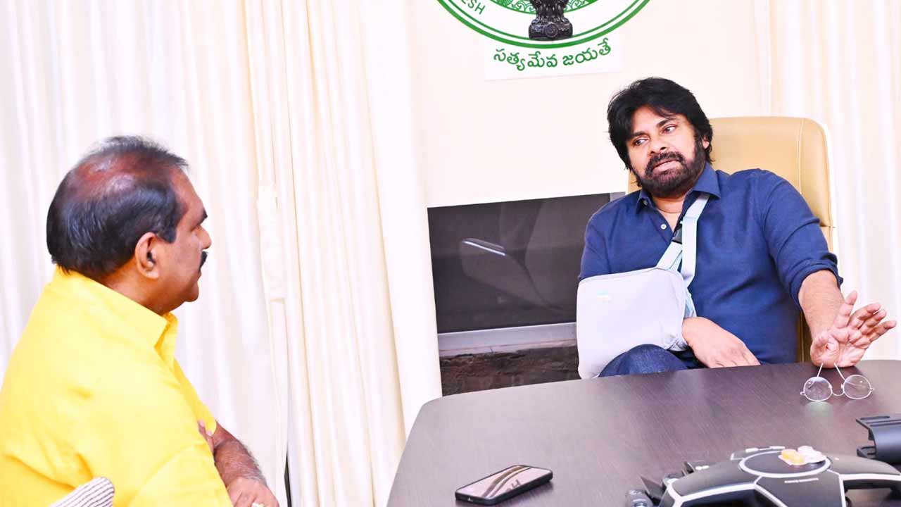 pawan kalyan reviews super el nino impact urges farmer awareness on irrigation crisis