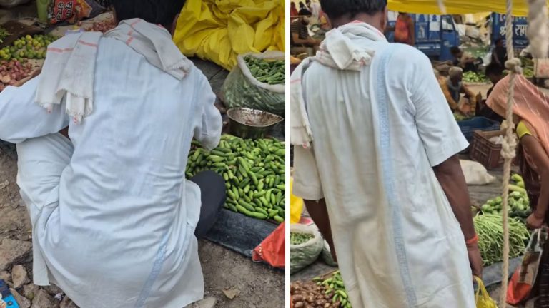 Railway Bedsheet Kurta: ఎంతకు తెగించార్రా.. రైల్వే బెడ్‌షీట్‌తో కుర్తా ఏంటయ్యా.? వైరల్ వీడియో..