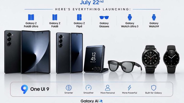 Samsung Galaxy Unpacked 2026: సామ్ సంగ్ ఫోల్డబుల్ 5G ఫోన్లు, గెలాక్సీ వాచ్ 9, స్మార్ట్ గ్లాసెస్ లాంచ్ డేట్ ఫిక్స్..!