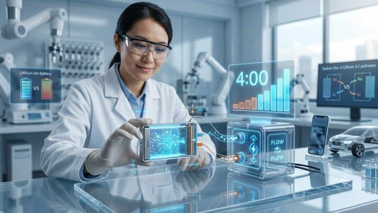 Sodium Metal Battery Breakthrough: కేవలం 4 నిమిషాల్లో ఫుల్ ఛార్జ్.. శాస్త్రవేత్తల సంచలన పరిశోధన..