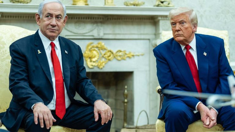 Trump: ఇరాన్ దగ్గర ఎప్పటికీ అణ్వాయుధం ఉండదు.. నెతన్యాహుతో భేటీకి ముందు ట్రంప్ కీలక వ్యాఖ్యలు