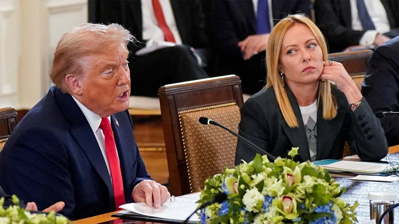 trump giorgia meloni iran row nato summit turkey comments