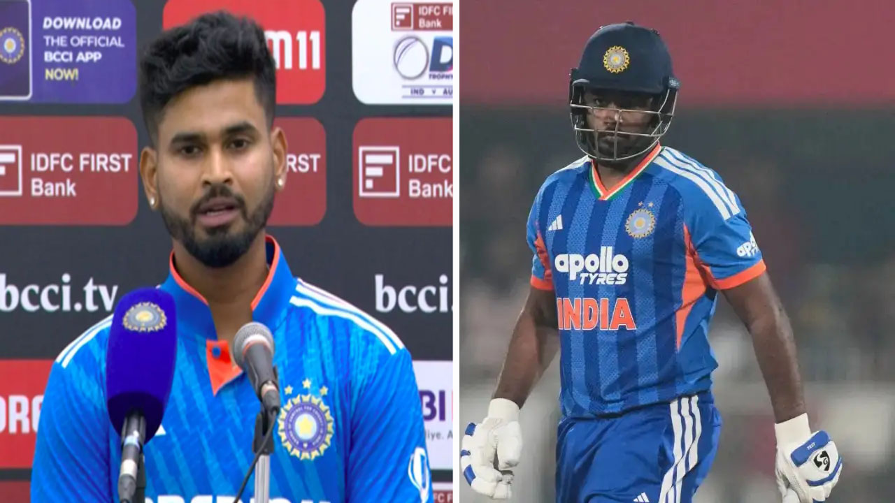 india vs england 2nd t20i sanju samson dropped vaibhav sooryavanshi debut shreyas iyyer