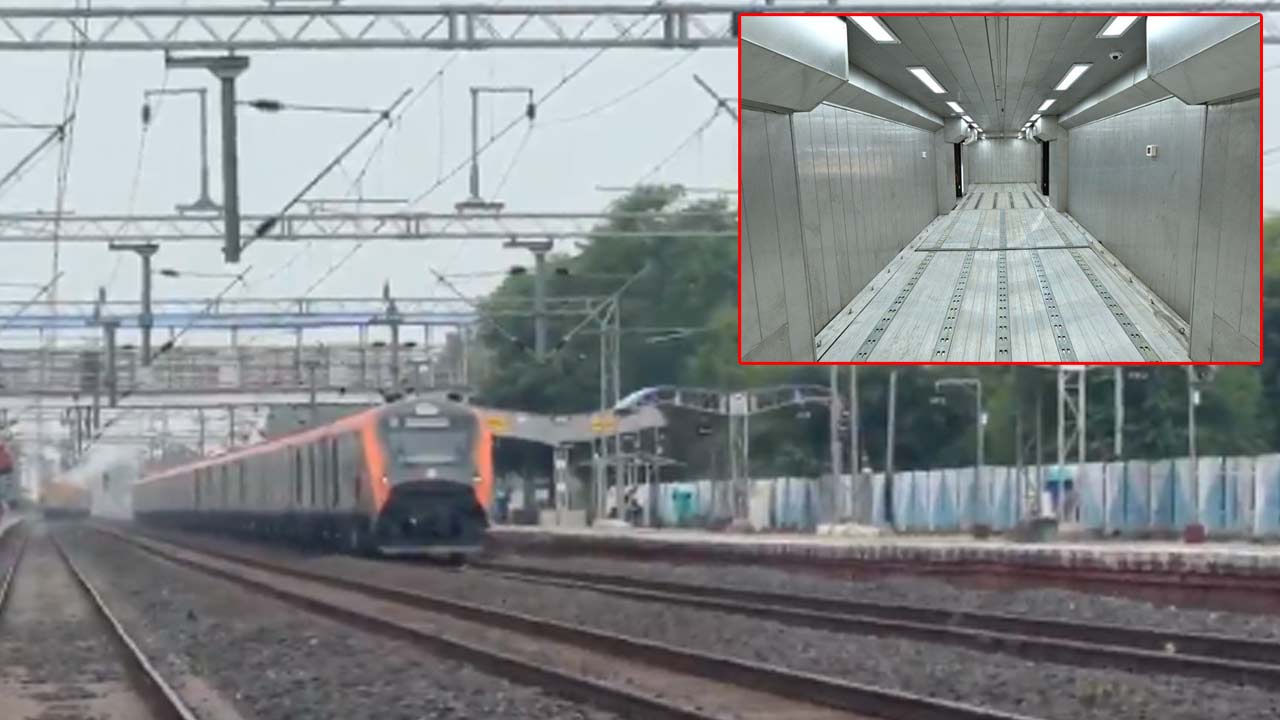 Vande Bharat Freight Train: భారతీయ రైల్వేలో కొత్త అధ్యాయం.. వందే భారత్ తొలి గూడ్స్ రైలు ట్రయల్స్ ప్రారంభం