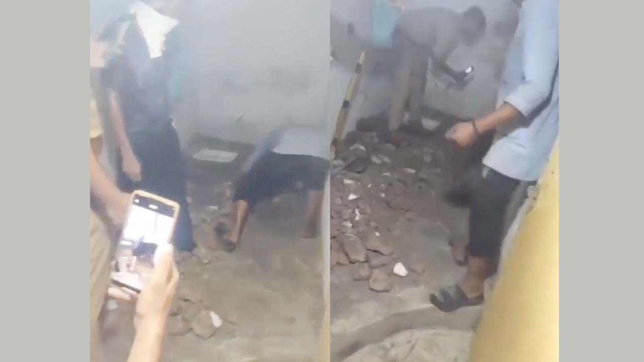 agra woman arrested for allegedly killing husband burying body under bathroom floor