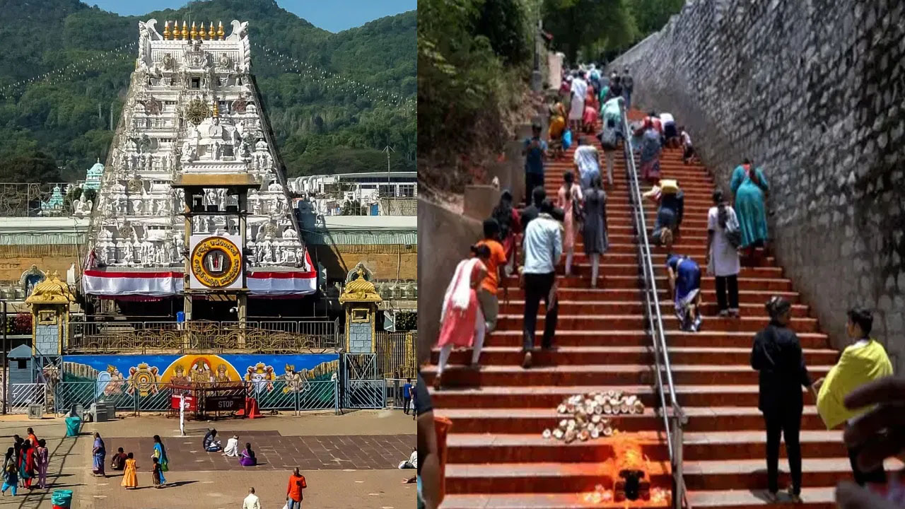 ttd vigilance returns lost gold bag to devotee at alipiri