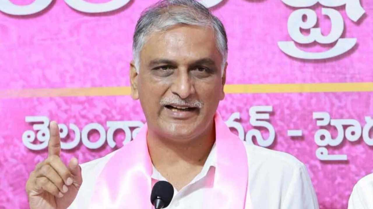 Harish Rao : సిద్దిపేటకు వచ్చి కాళేశ్వరం నీళ్లను చూడండి.. సీఎం రేవంత్‌కు హరీష్ రావు సవాల్