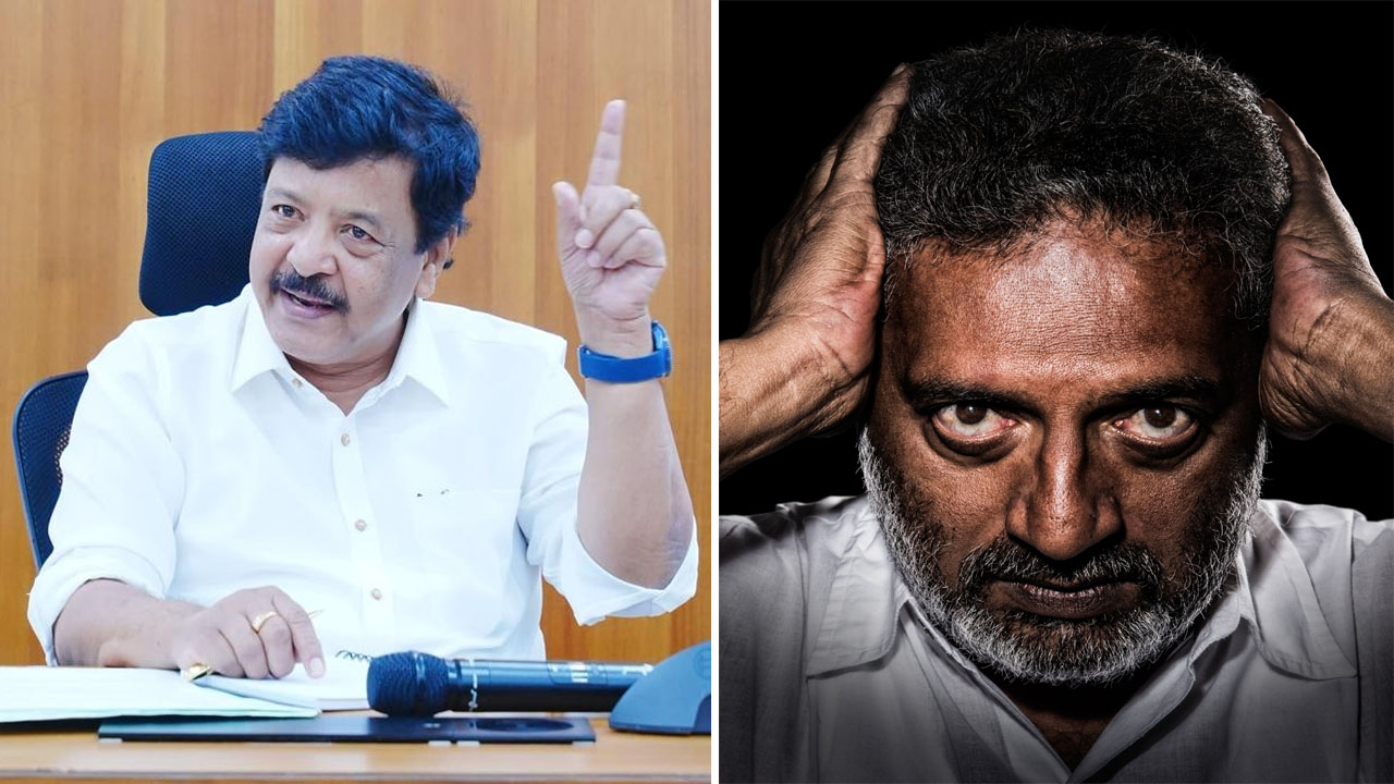 Kandula Durgesh: “మీ అక్రమ సంబంధం నాకు తెలుసు”.. ప్రకాష్ రాజ్ ప్రవర్తనపై మంత్రి సంచలన వ్యాఖ్యలు..