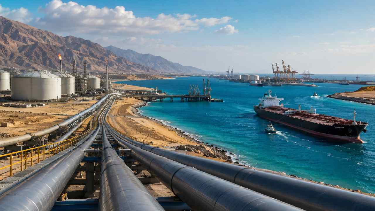 gulf nations new pipelines ports bypass strait of hormuz