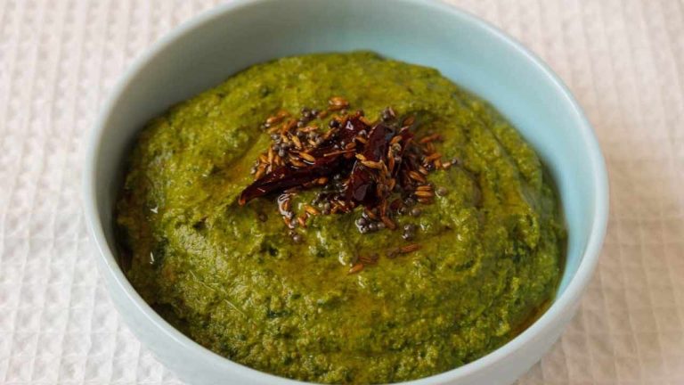 Palakura Chutney Recipe : ప్రోటీన్, కాల్షియం పుష్కలంగా ఉండే పాలకూర చట్నీ.. 10 నిమిషాల్లో రెడీ.!