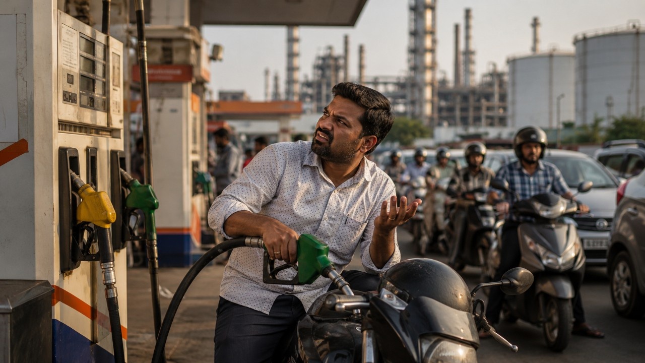why petrol prices stay high despite falling crude oil explained