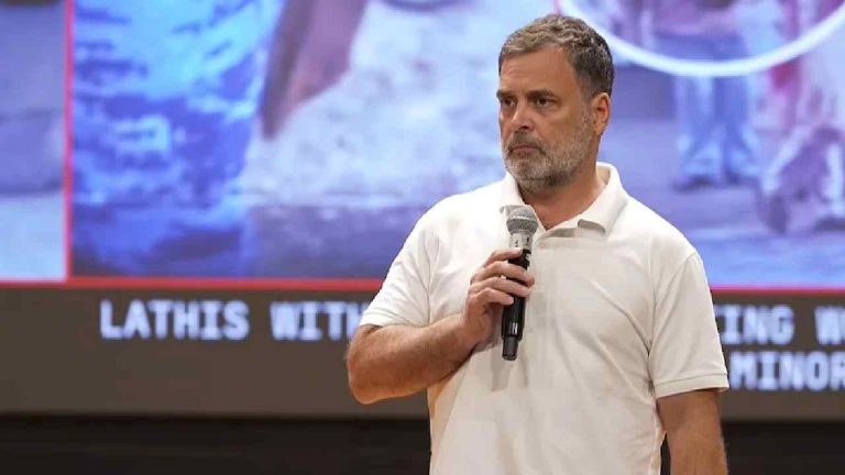 Rahul Gandhi: “అమిత్ షా పోలీసులతో మాట్లాడటం నేను చూశాను”.. రాహుల్ గాంధీ సంచలన ఆరోపణ