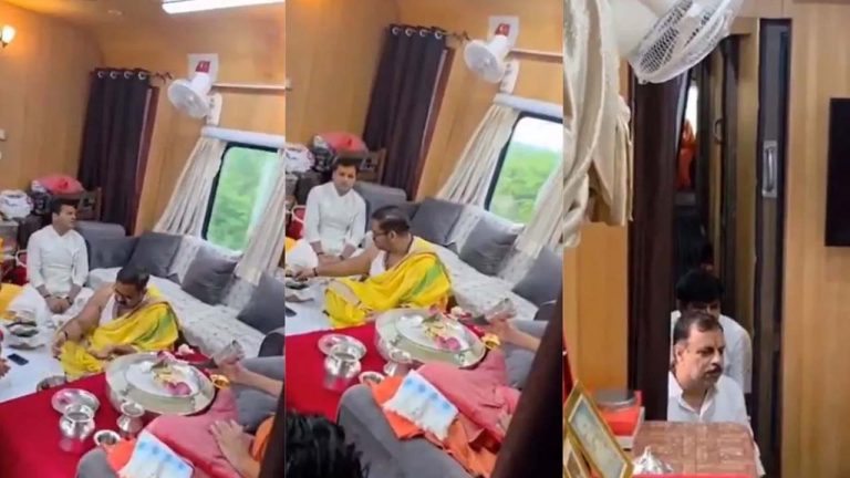 Indian Railways Viral Train Puja: కదులుతున్న రైలులో పూజలు?.. రైల్వే శాఖ క్లారిటీ..