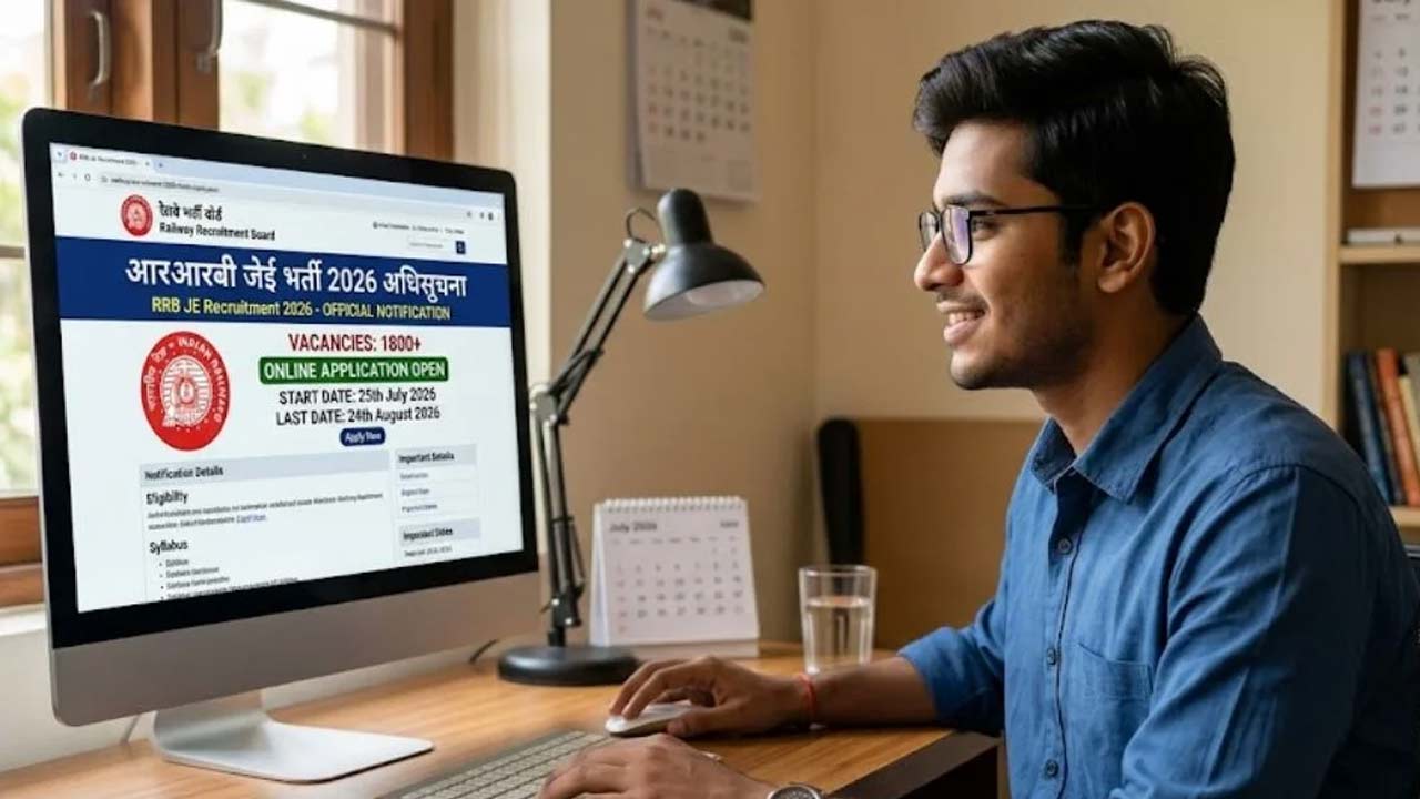 RRB JE Recruitment 2026: రైల్వేలో 4,098 జూనియర్ ఇంజనీర్ పోస్టులు.. ఆగస్టు 14 నుంచి దరఖాస్తులు