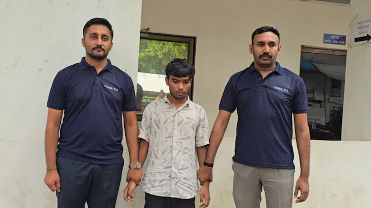 surat police arrest 18 year old ai malware mastermind rs64 crore cyber fraud